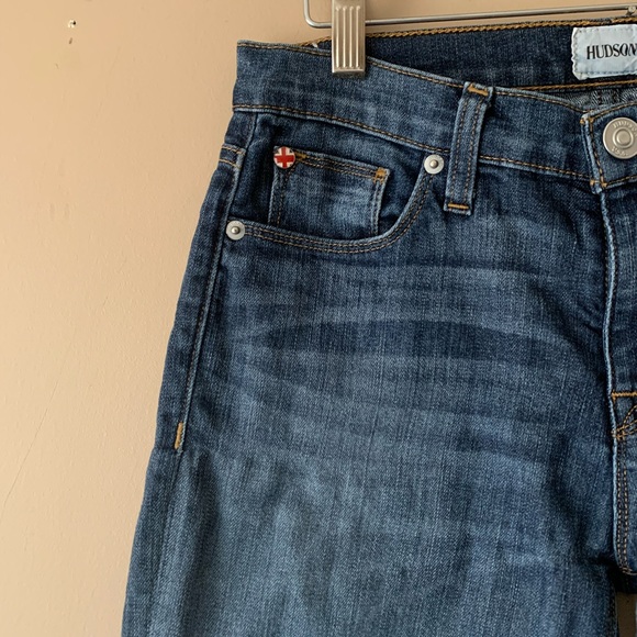 Hudson Nico Mid-rise Super Skinny Blue Jeans - 26 - Picture 4 of 9